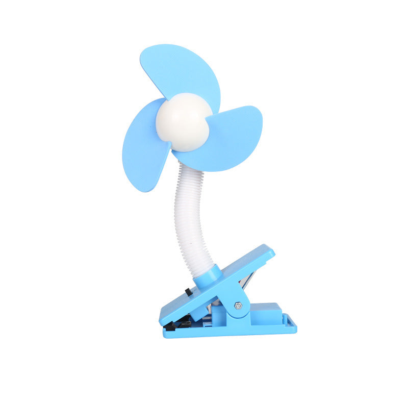 Cute Portable Baby Cot Clip Stroller Fan