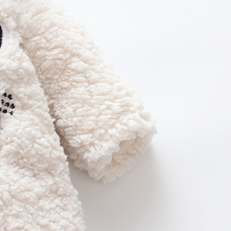 Warm and Cozy Baby Bear Hooded Romper Outfit – Roots & Rattles